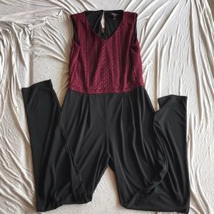 Martin and black jumpsuit